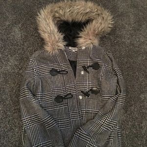 Peacoat/Trenchcoat Fur Jacket